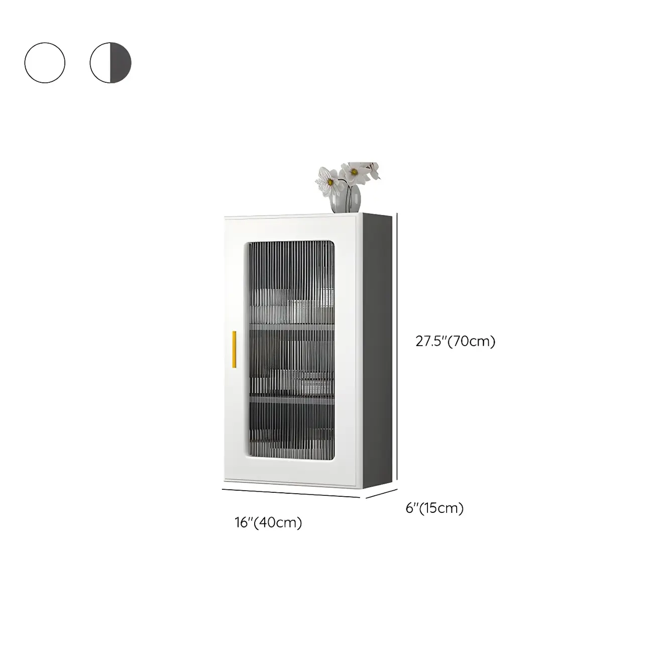 Modern Simple Floating Glass Door Wood China Cabinet Image - 25 | homeyfad