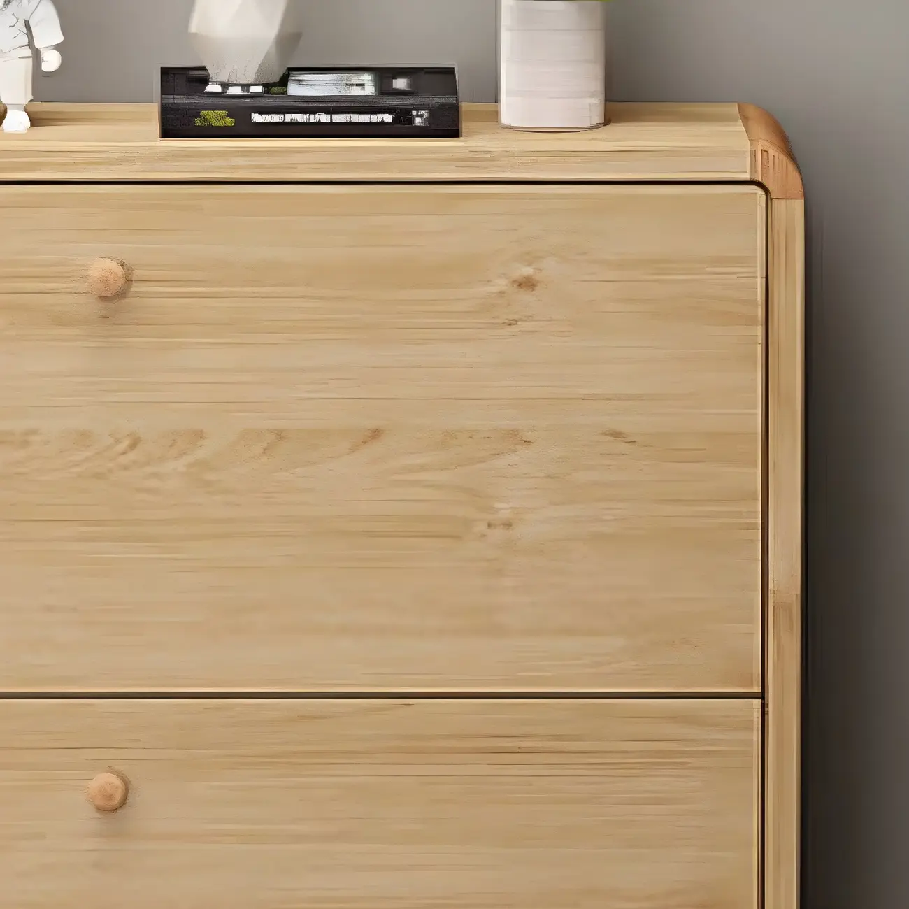 Narrow Modern Solid Wood Shoe Cabinet for Small Space Image - 8 | homeyfad