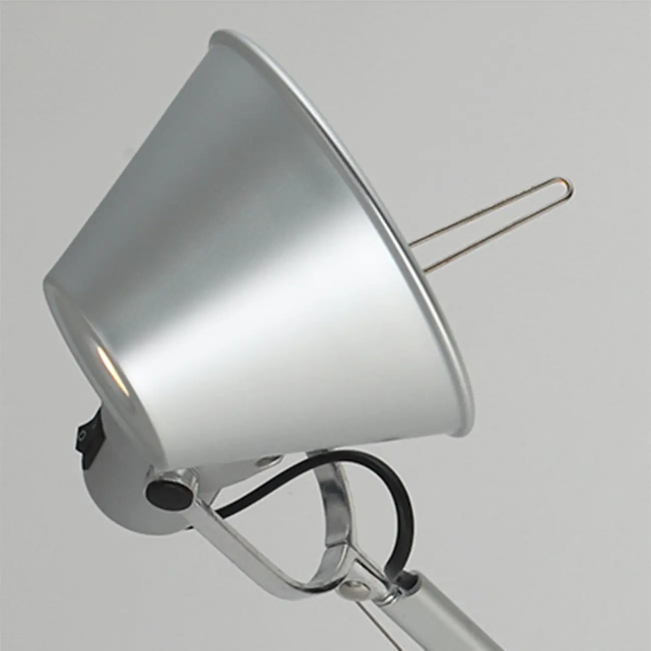 Industrial Silver Aluminum Adjustable Swing Arm Wall Light Image - 9 | homeyfad