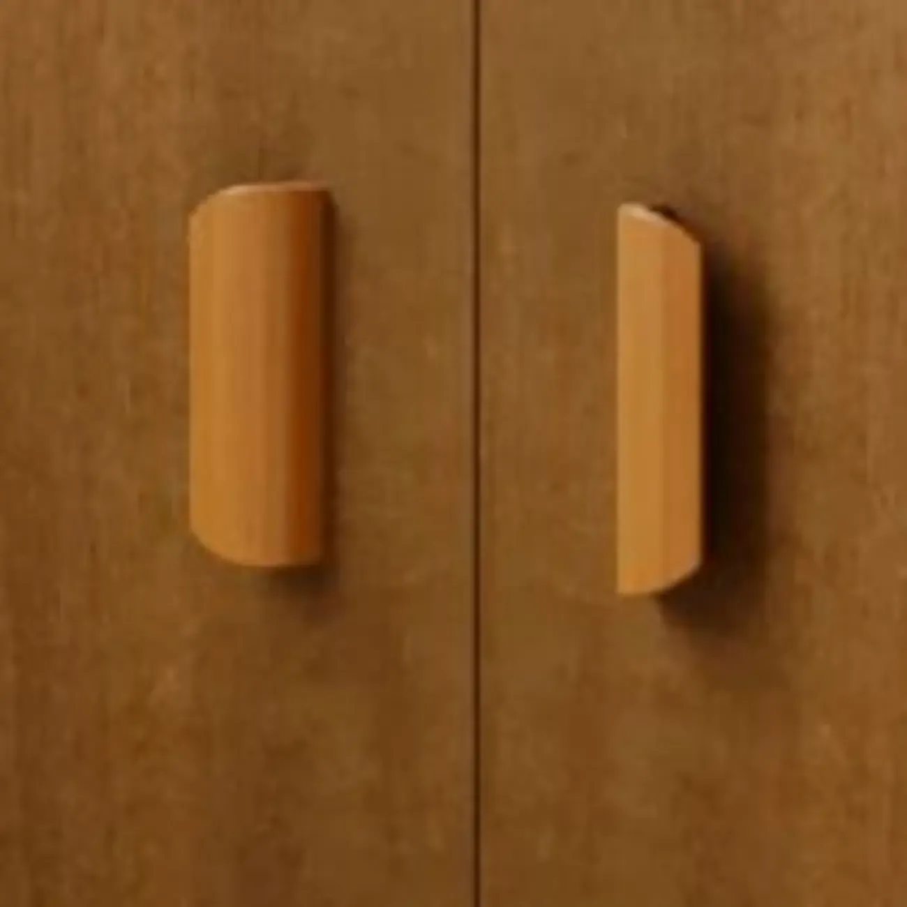 Large Wooden Glass Display Storage Adjustable Buffet Cabinet Image - 13