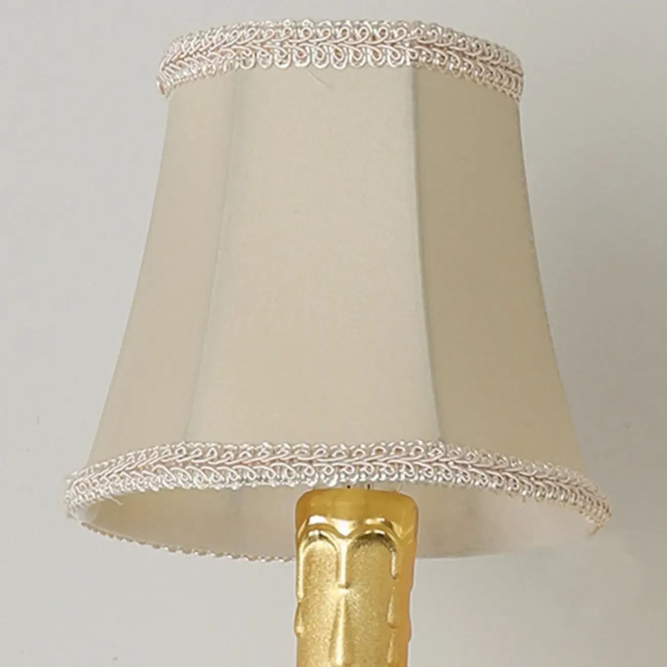 Vintage Brass Candle 2-Light Wall Light Sconce for Indoor