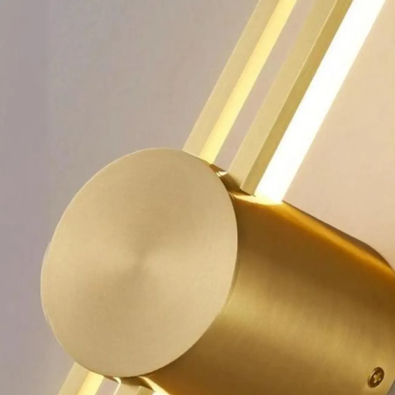 Modern Geometric Metal Wall Sconce with Remote and Acrylic Shade Image - 9