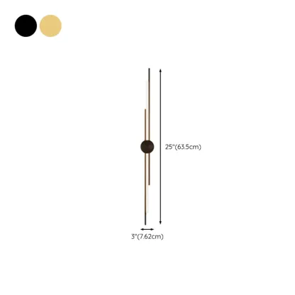 Modern Geometric Metal Wall Sconce with Remote and Acrylic Shade Image - 12