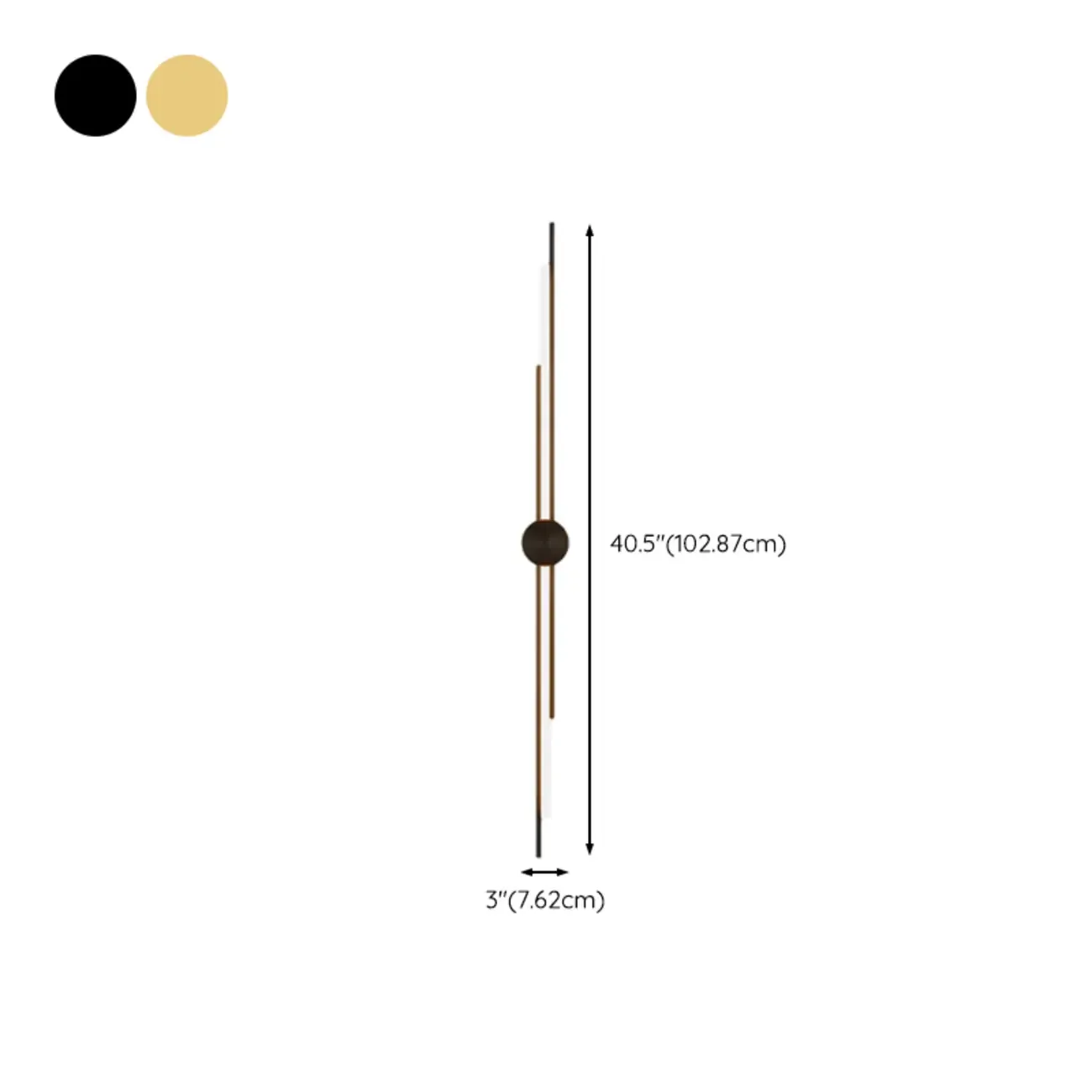 Modern Geometric Metal Wall Sconce with Remote and Acrylic Shade Image - 14