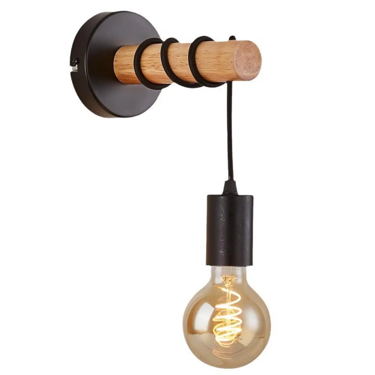 Industrial Black Geometric Wall Sconce Light Residential Use | homeyfad