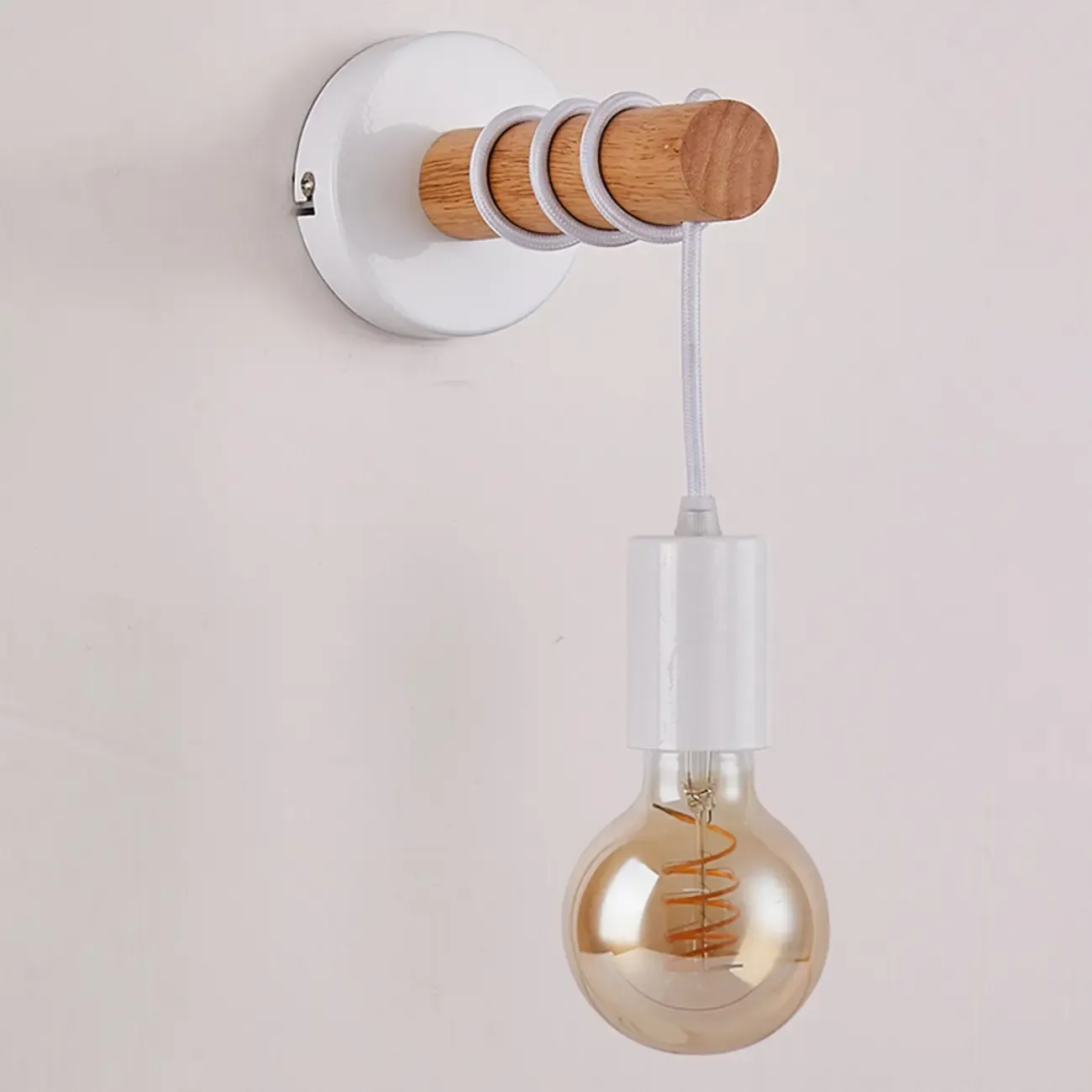 Industrial Black Geometric Wall Sconce Light Residential Use