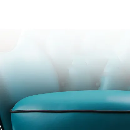 Modern Leather Accent Chair with High-Back Comfort for Home Image - 8