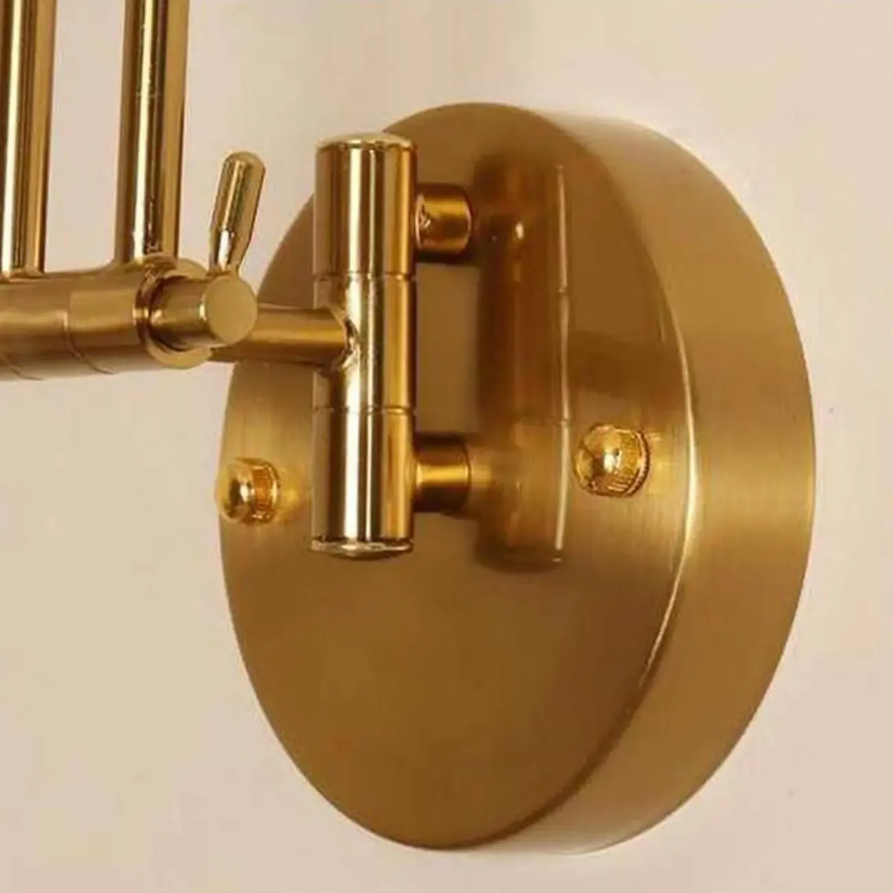 Vintage Adjustable Swing Arm Wall Light for Reading Nook Image - 13
