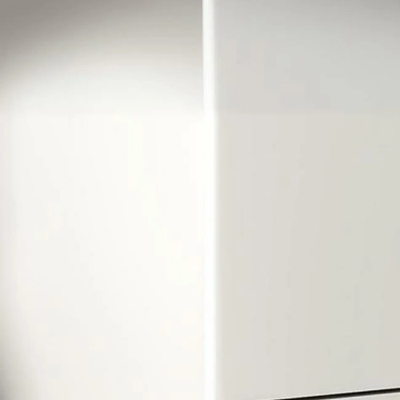 White Wood High-Gloss 2-Drawer Nightstand with Sphere Legs Image - 8 | homeyfad