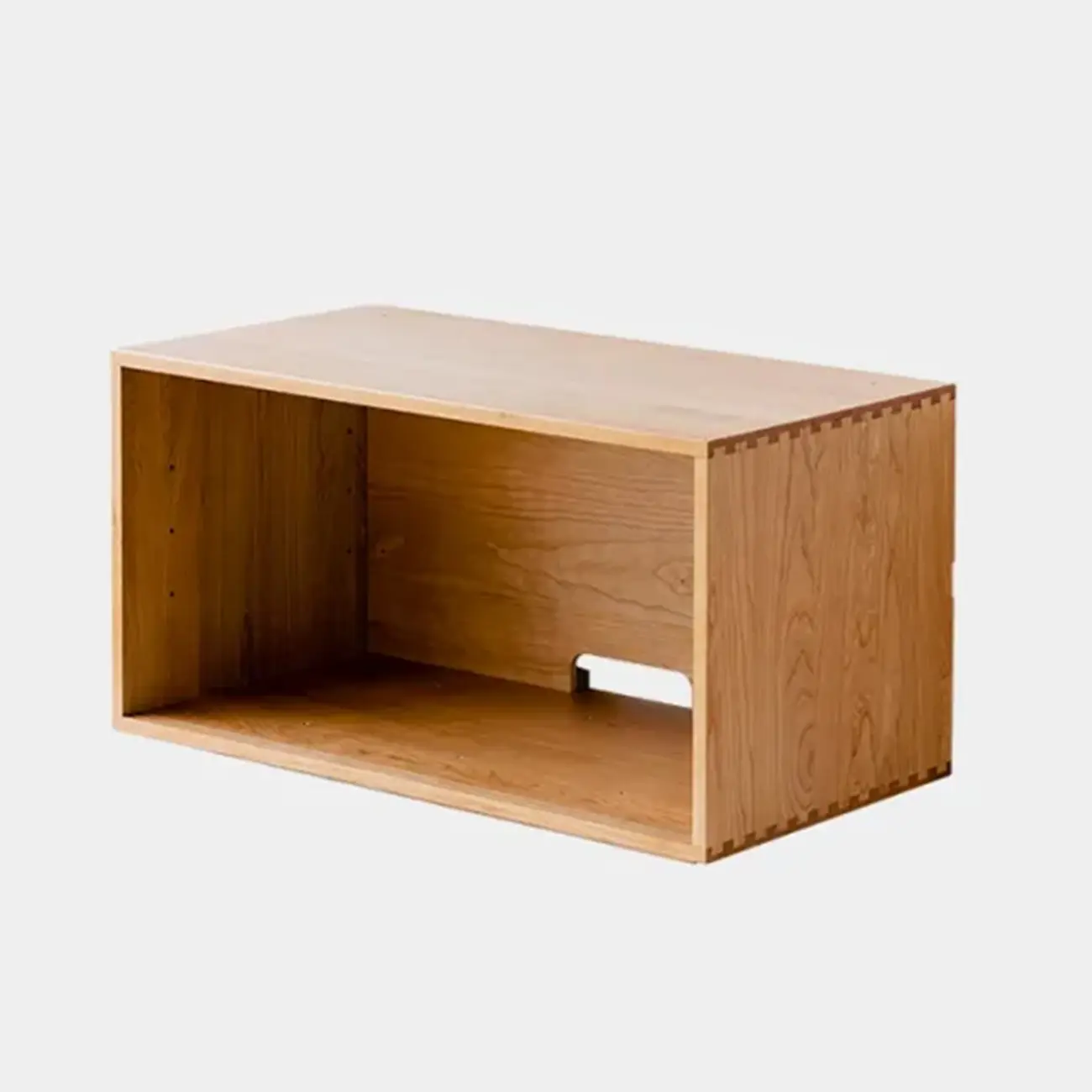 Scandinavian Cherry Wood Storage Display Bookcase Image - 7 | homeyfad