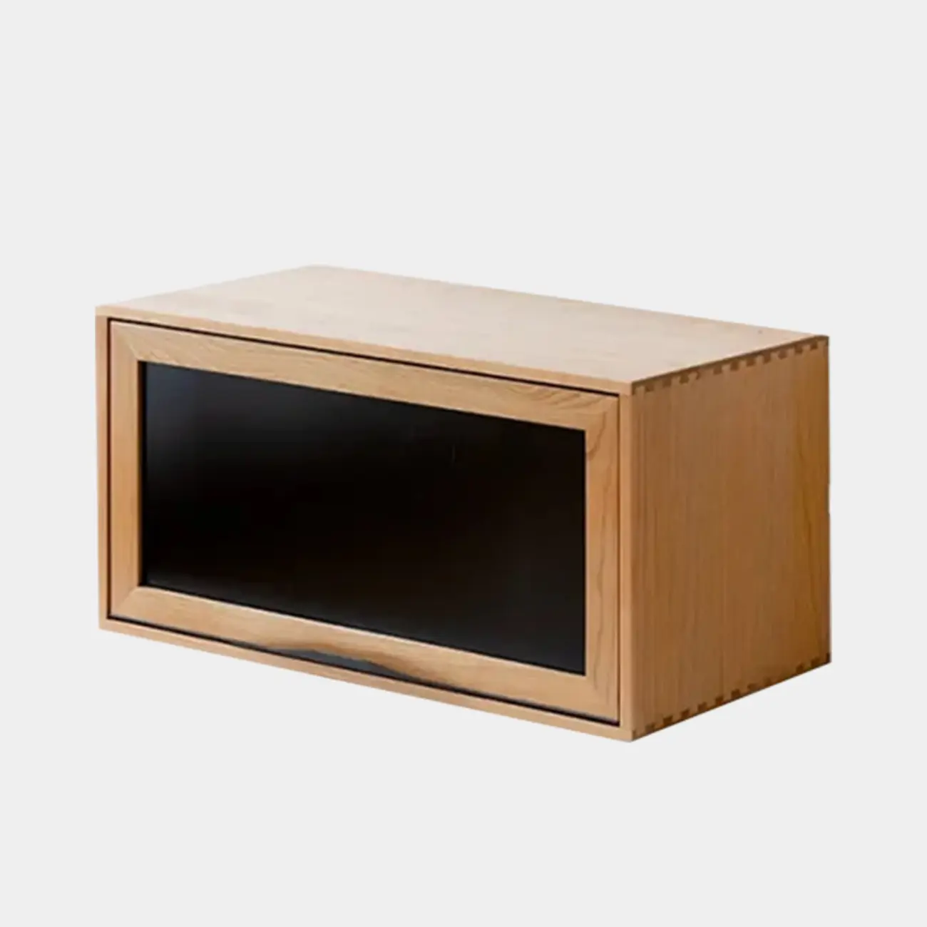 Scandinavian Cherry Wood Storage Display Bookcase Image - 9 | homeyfad