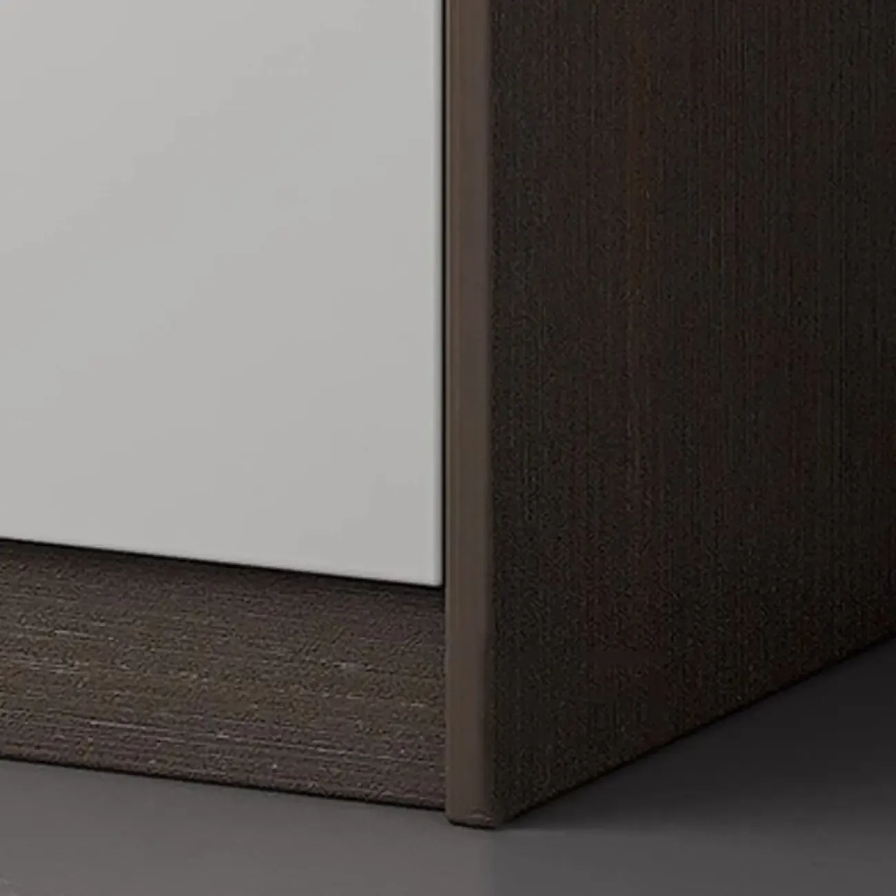 Modern Wooden Filing Cabinet with Drawers & Shelves for Office Image - 9