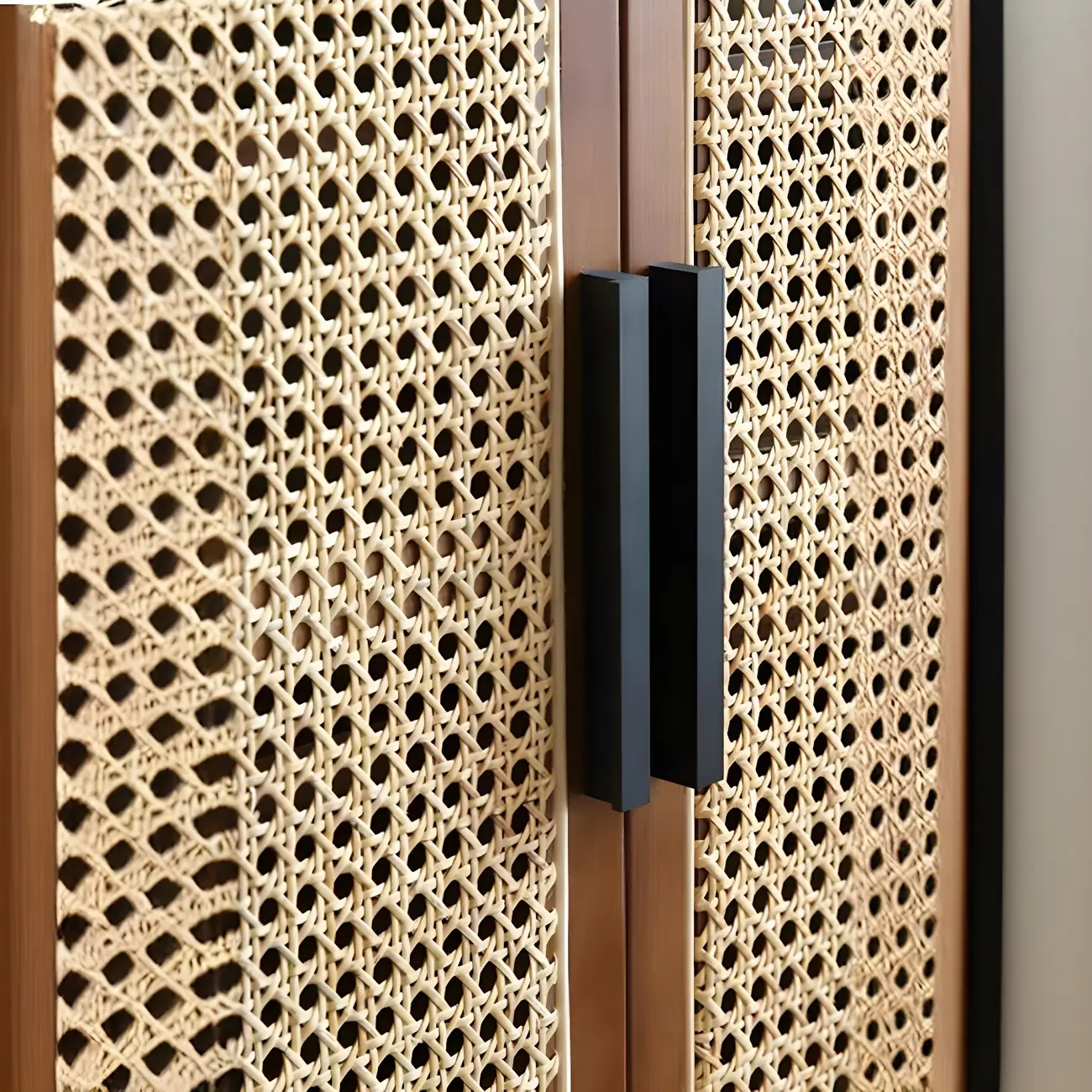 Bohemian 6-Tier Solid Wood Shoe Storage Cabinet with Door Image - 7 | homeyfad