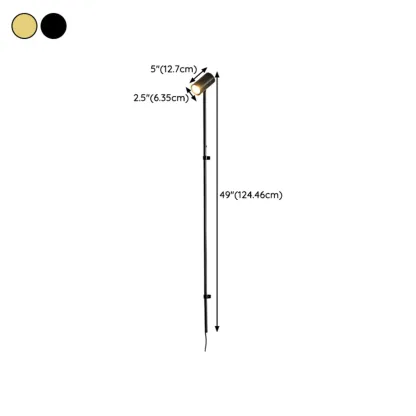 Industrial Black Plug In Wall Sconce with Adjustable Head