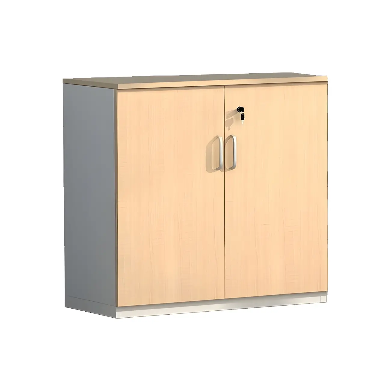 Glam Natural Wooden Large Filing Cabinets with Shelves for Office Image - 8 | homeyfad
