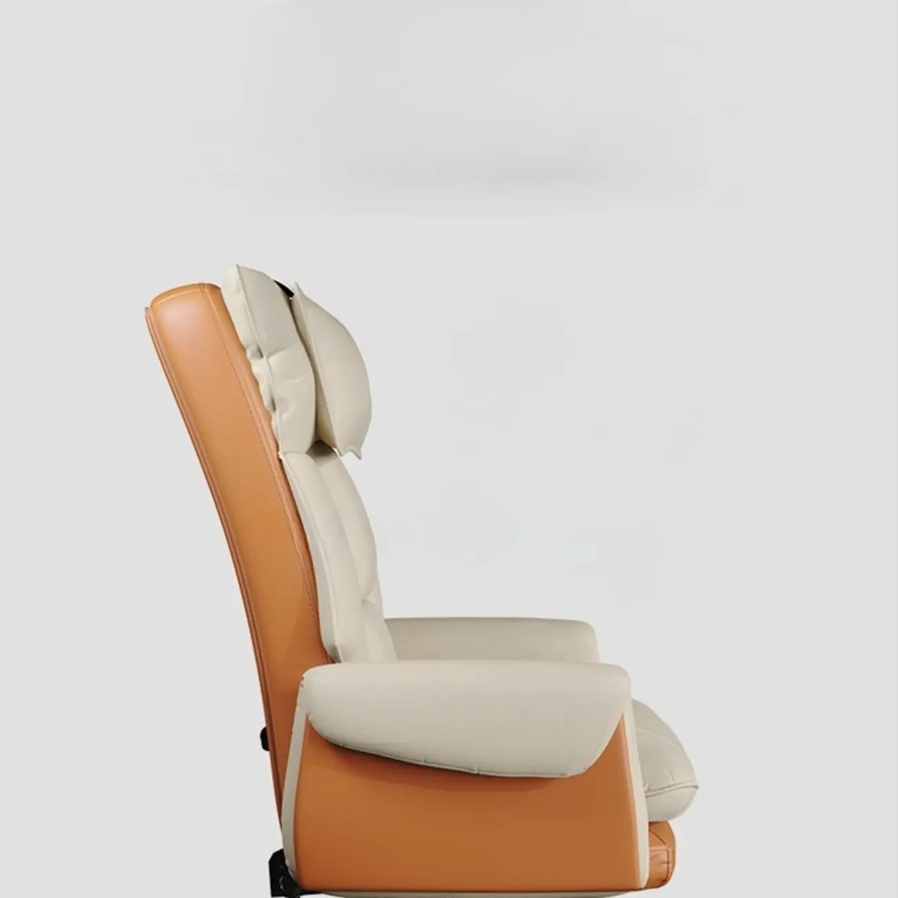 Modern High Back Ergonomic Leather Swivel Executive Office Chair Image - 22 | homeyfad