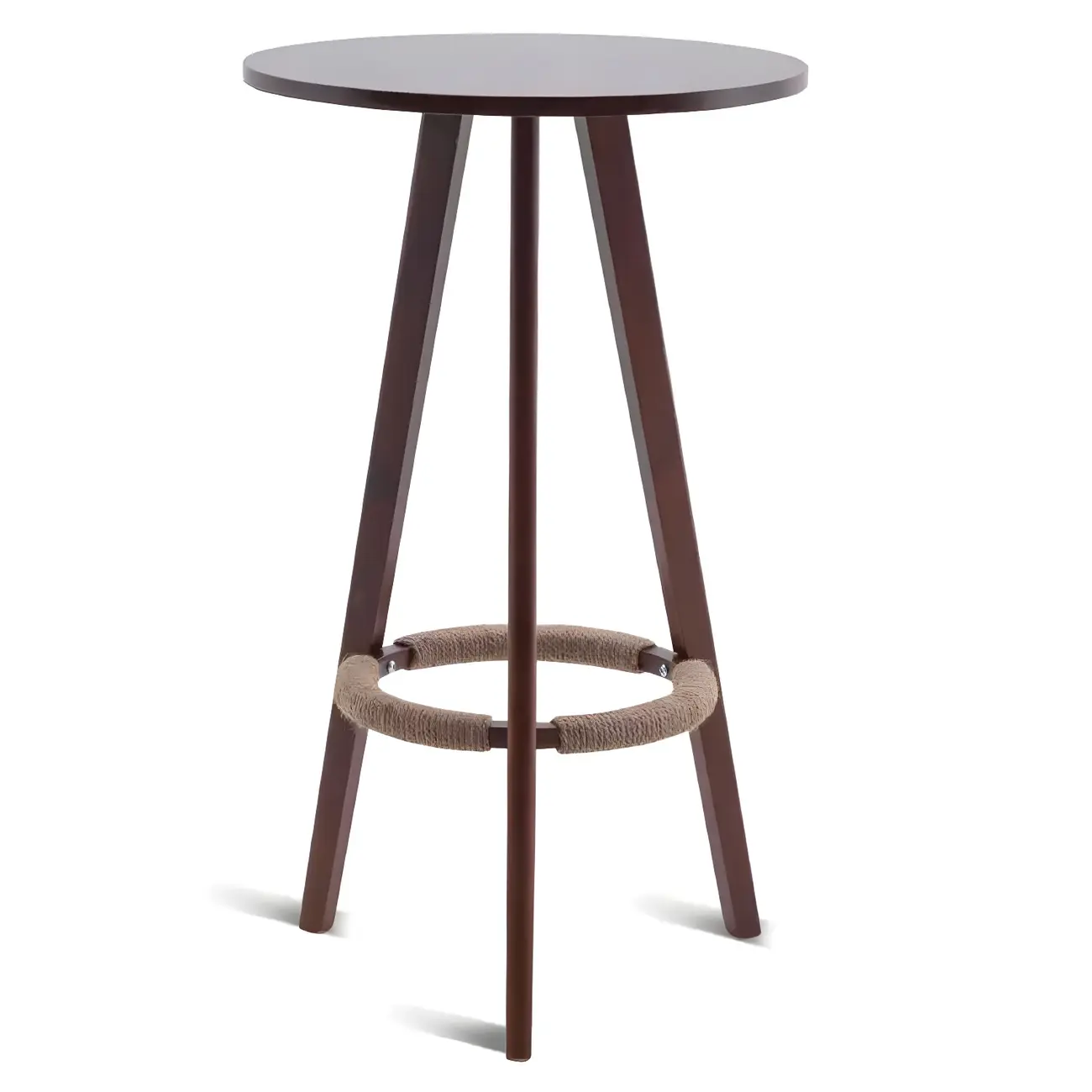 Modern Rubberwood Bar Table Non Adjustable Ideal for Home Image - 5 | homeyfad