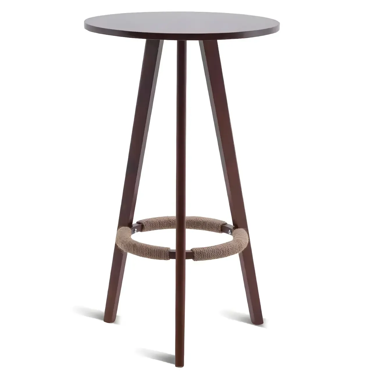 Modern Rubberwood Bar Table Non Adjustable Ideal for Home Image - 5