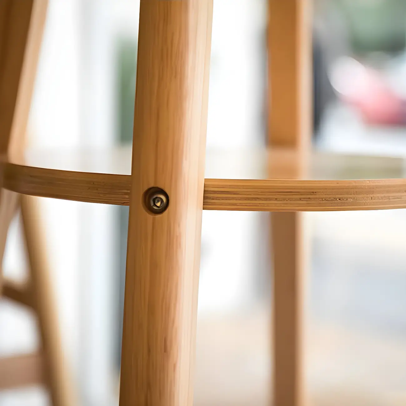 Modern Rubberwood Bar Table Non Adjustable Ideal for Home Image - 11 | homeyfad