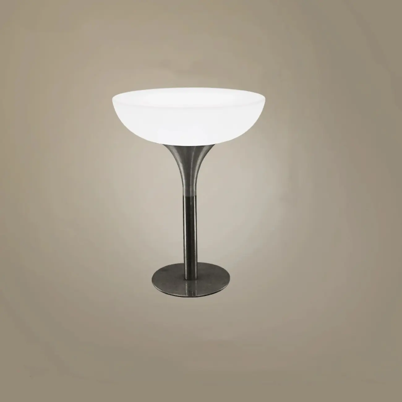 Modern Lighting White Acrylic Silver Metal Bar Tables Image - 3 | homeyfad