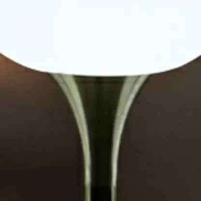 Modern Lighting White Acrylic Silver Metal Bar Tables Image - 12