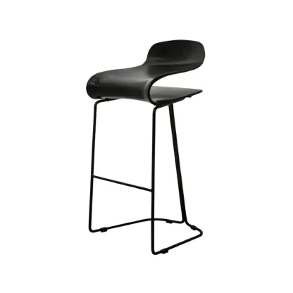 Acrylic Sleek Durable Backless Counter Height Bar Stool Image - 22