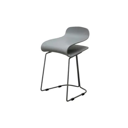 Acrylic Sleek Durable Backless Counter Height Bar Stool Image - 16