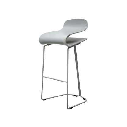 Acrylic Sleek Durable Backless Counter Height Bar Stool Image - 23