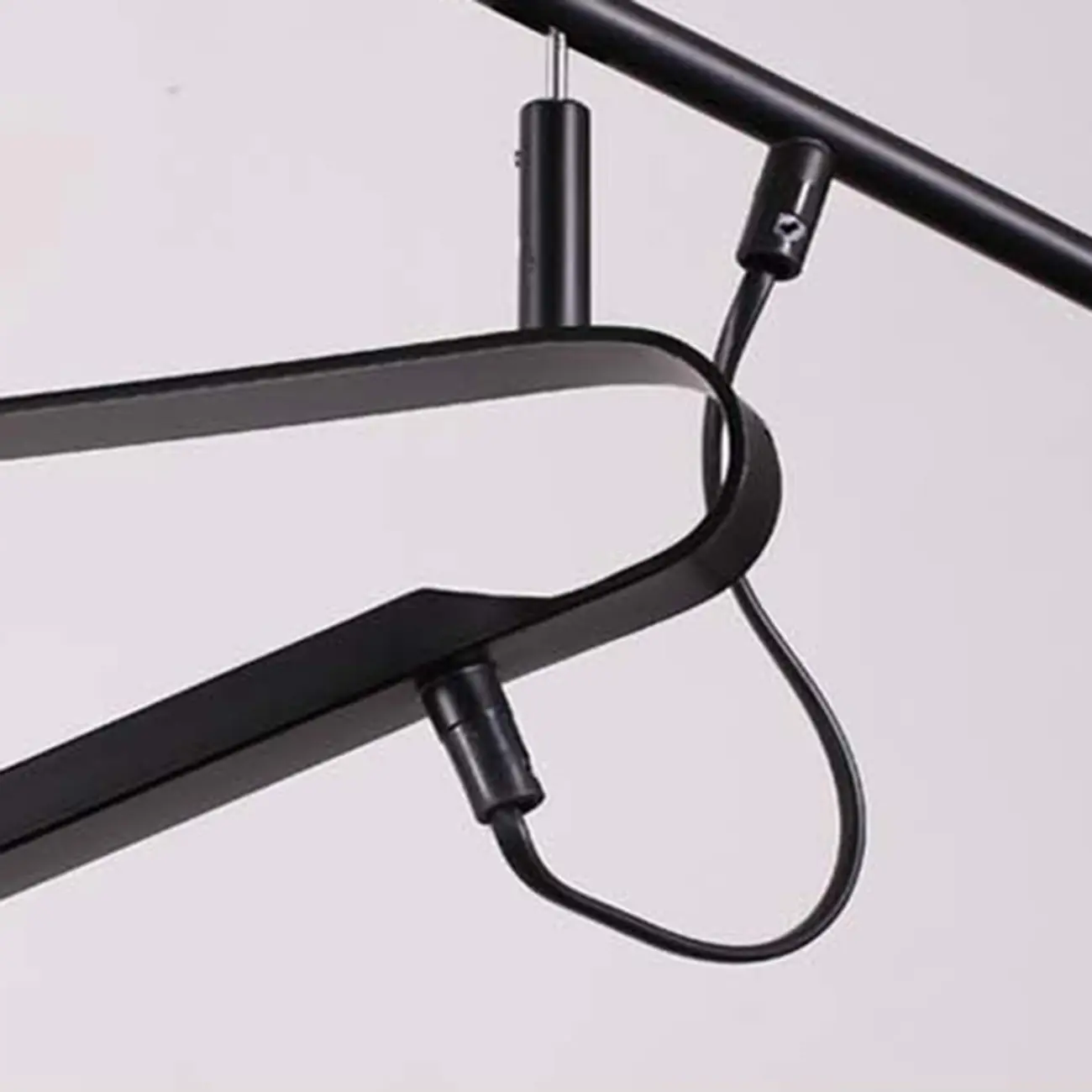 Modern Black Metal Long Arm Swing Wall Light Image - 10 | homeyfad