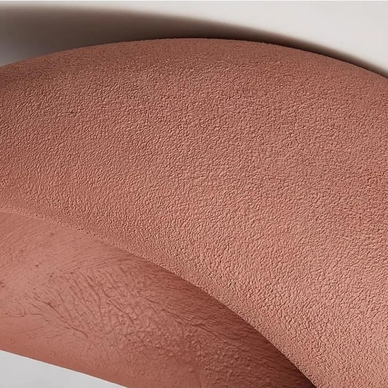 Nordic Stone-Shaped Plastic Flush Mount LED Ceiling Light Image - 12 | homeyfad