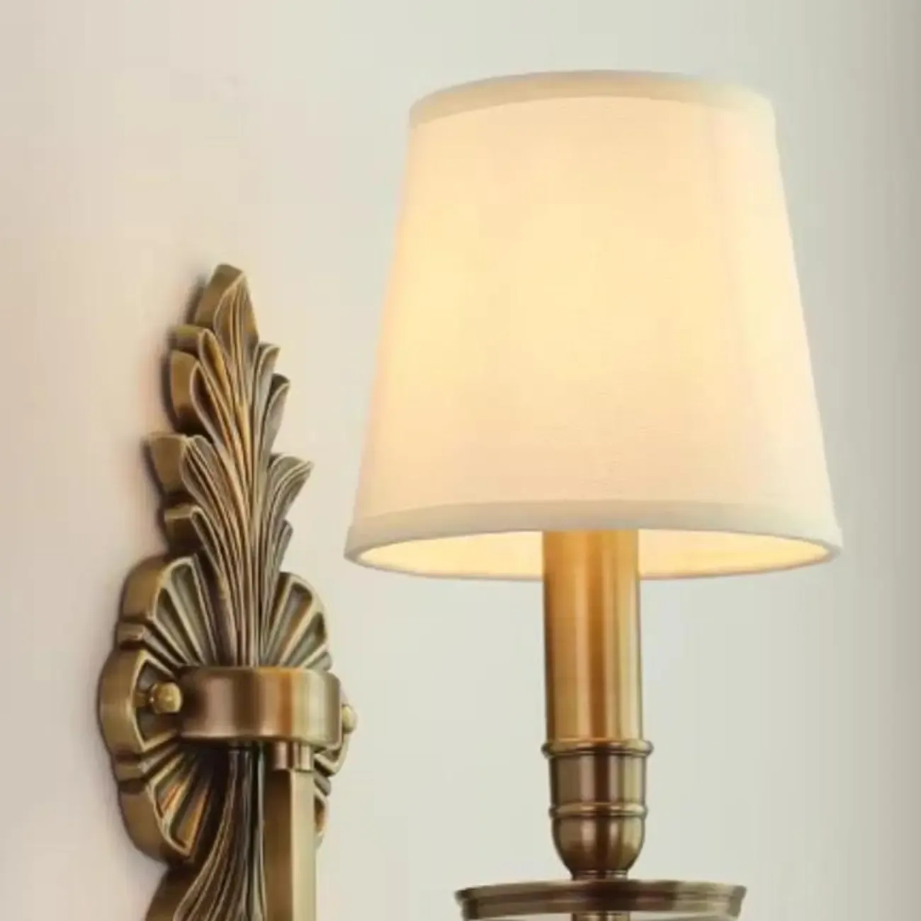 Timeless Brass Candle Wall Sconce with 2 Lights for Indoor