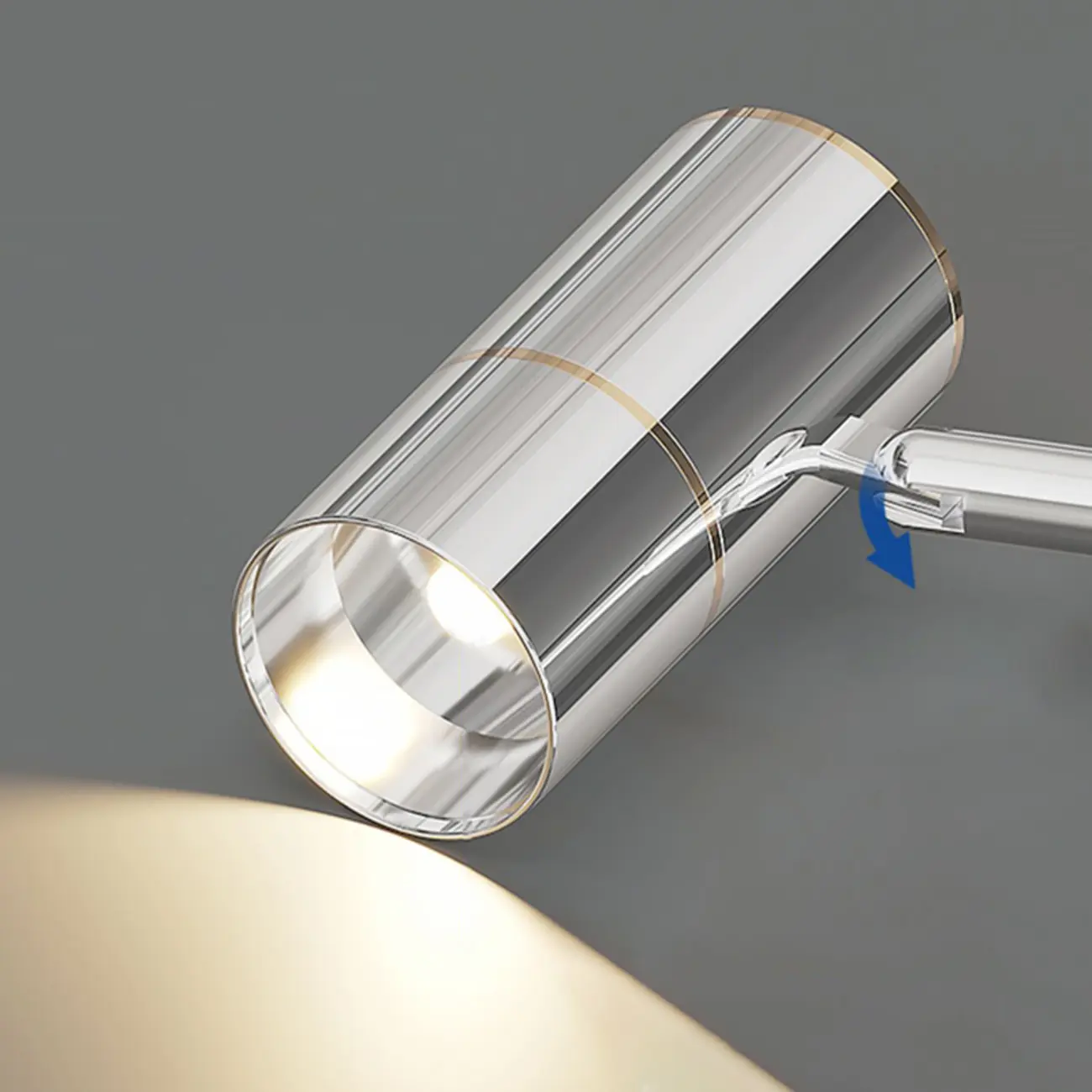 Dimmable Touch Swing Arm Wall Light for Bedside Reading | homeyfad