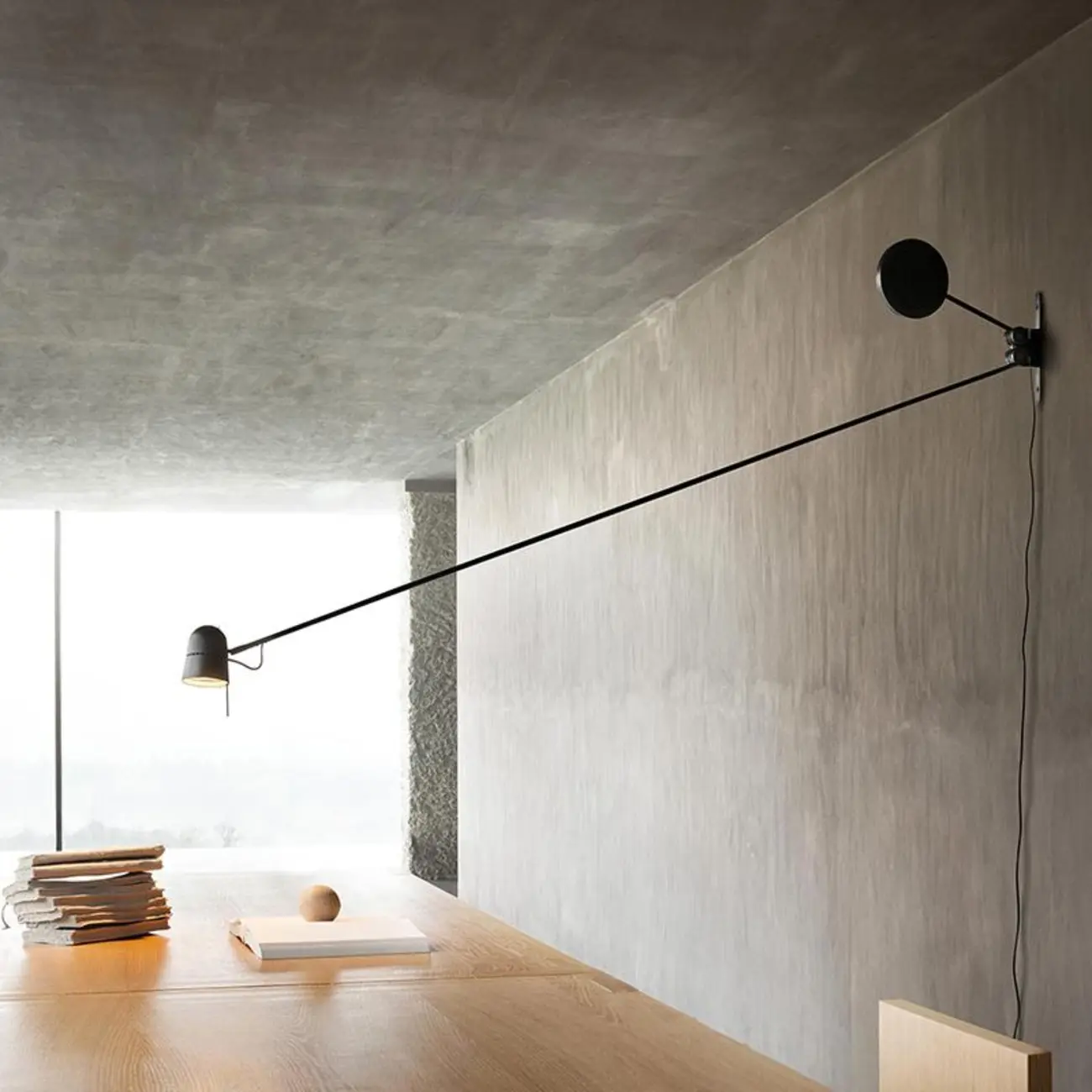 Plug-In Adjustable Swing Arm Wall Light for Modern Bedroom | homeyfad
