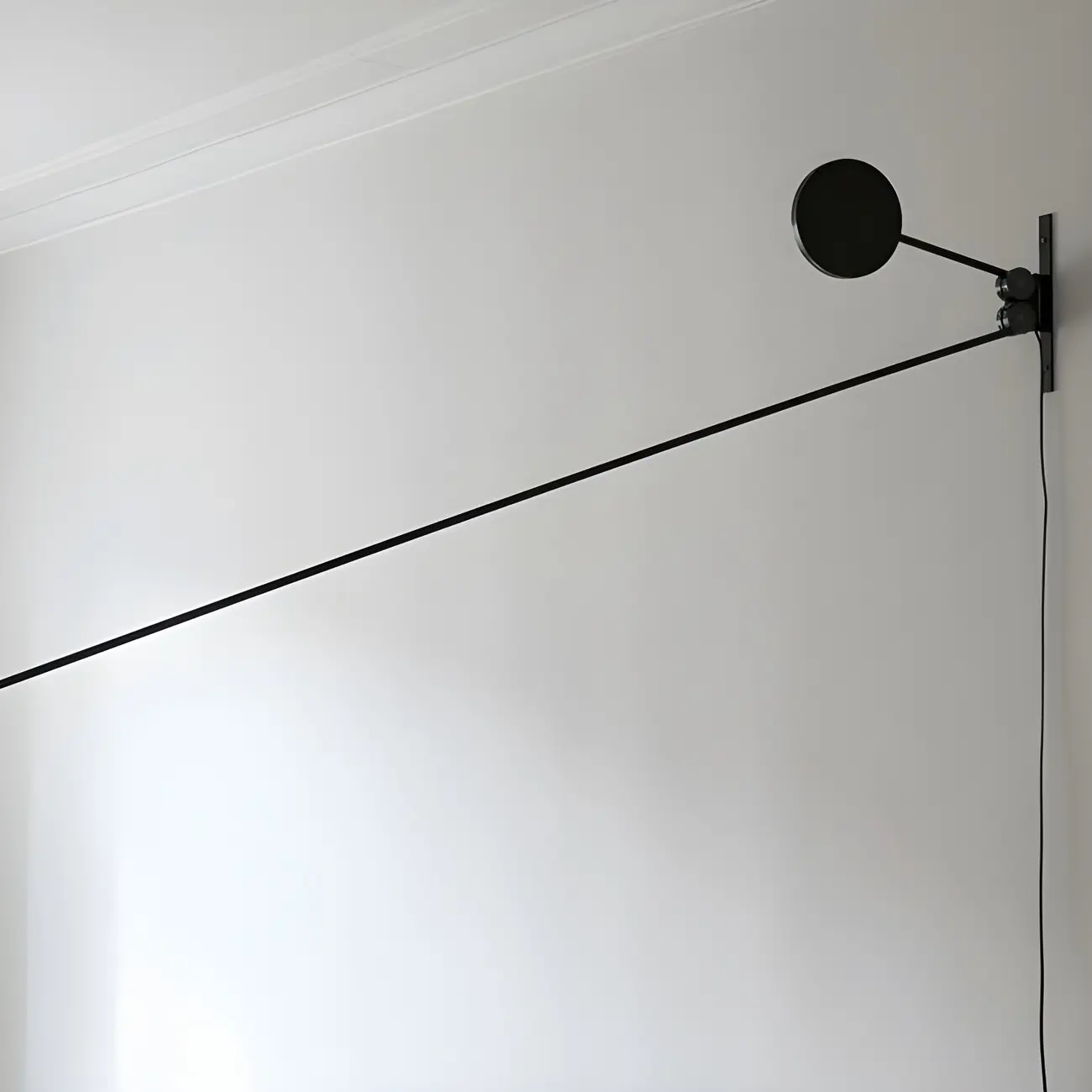 Plug-In Adjustable Swing Arm Wall Light for Modern Bedroom | homeyfad