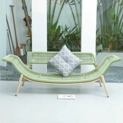 Traditional Fabric Chaise Lounge with Storage for Living Room Image - 5