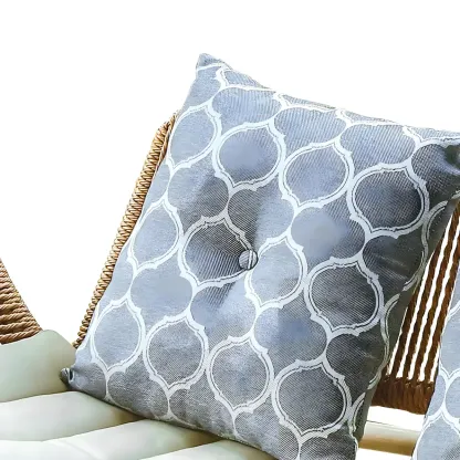 Traditional Fabric Chaise Lounge with Storage for Living Room Image - 10