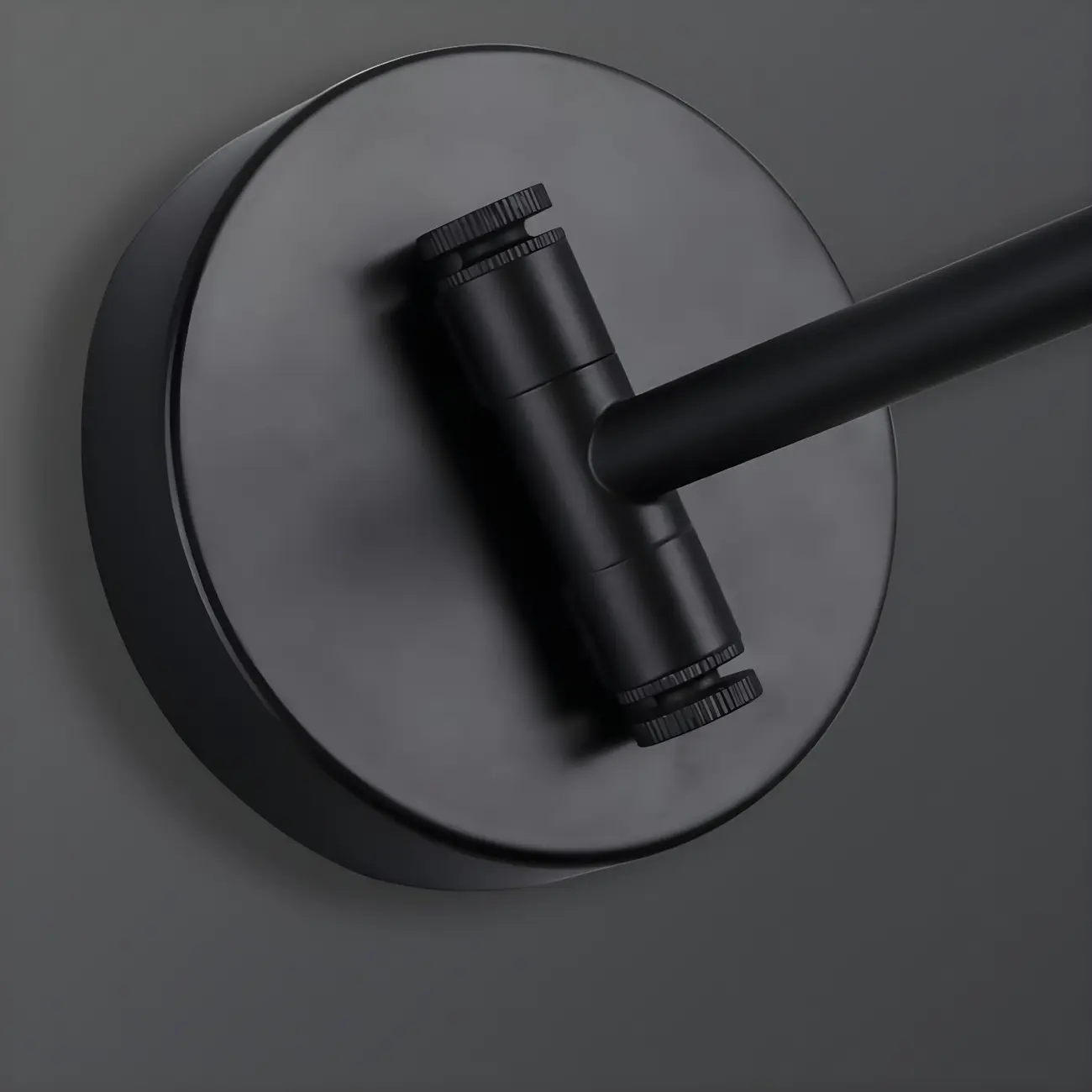 Minimalist Metal Cylindrical Swing Arm Wall Light Image - 11 | homeyfad