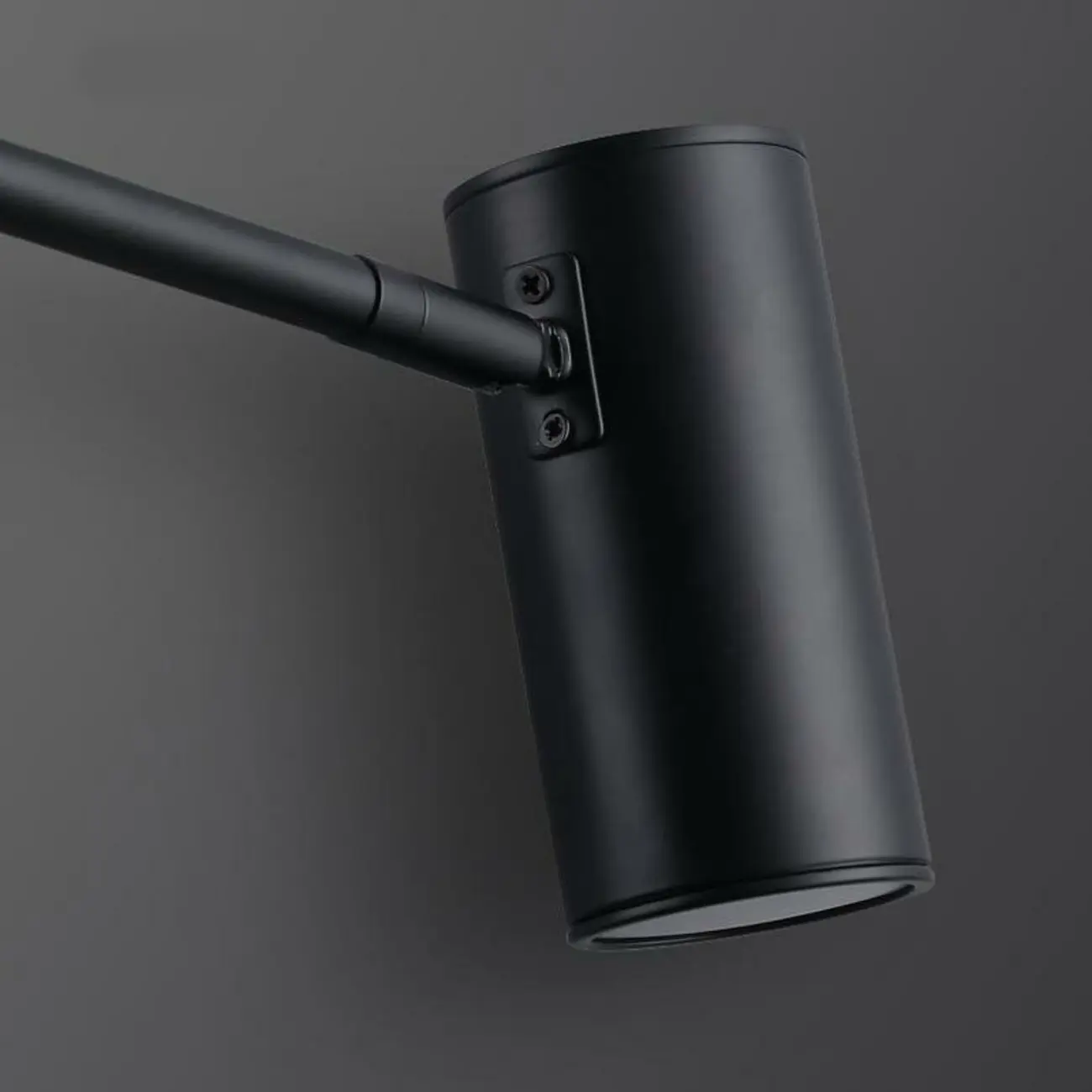 Minimalist Metal Cylindrical Swing Arm Wall Light Image - 12 | homeyfad