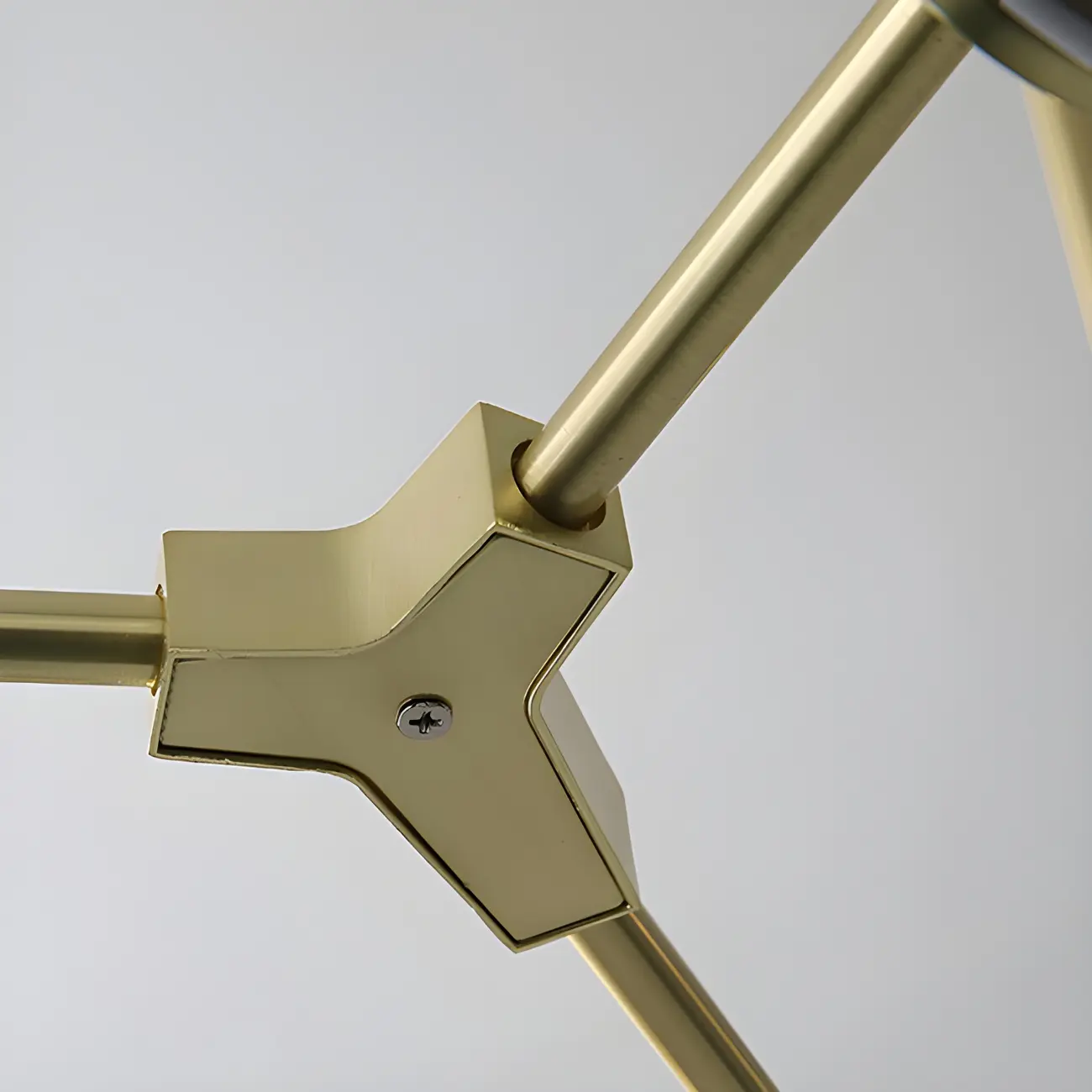 Industrial Sputnik Chandelier with Clear Blue Glass Globes Image - 6 | homeyfad