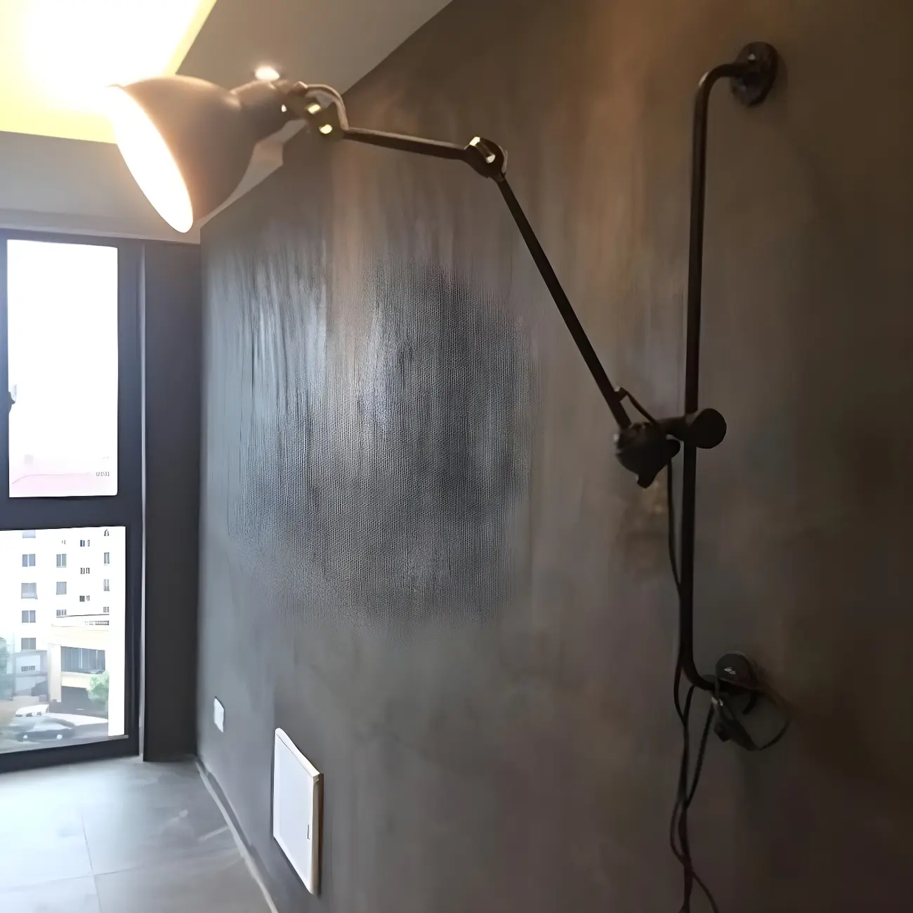 Modern Adjustable Metal Swing Arm Wall Light for Study Image - 3 | homeyfad