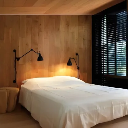 Modern Adjustable Metal Swing Arm Wall Light for Study Image - 4