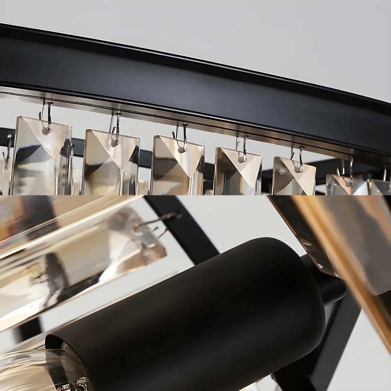 Luxury Circular Clear 3/4 Tiers Crystal Chandelier Image - 4