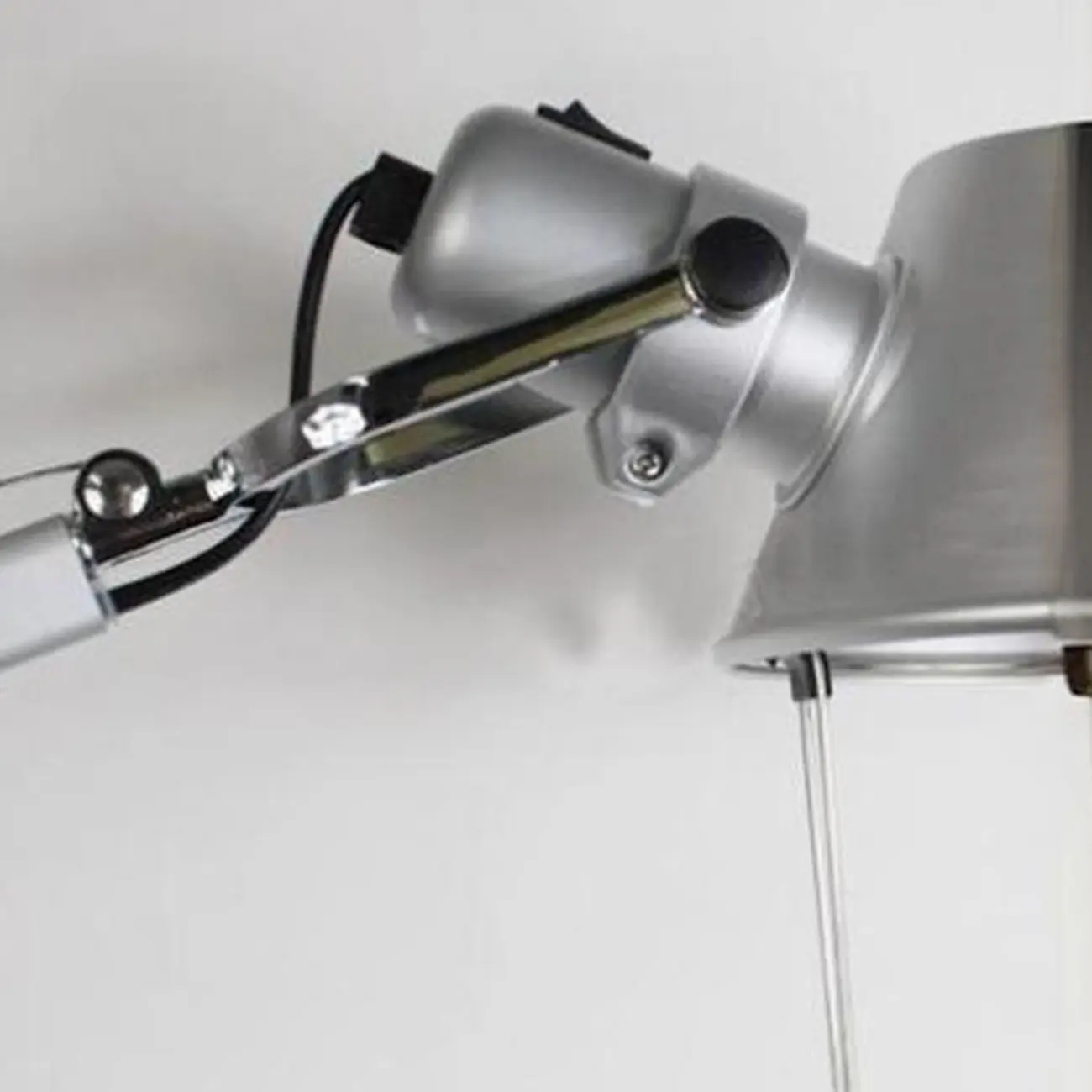 Industrial Aluminum Shade Swing Arm Wall Light Image - 6 | homeyfad