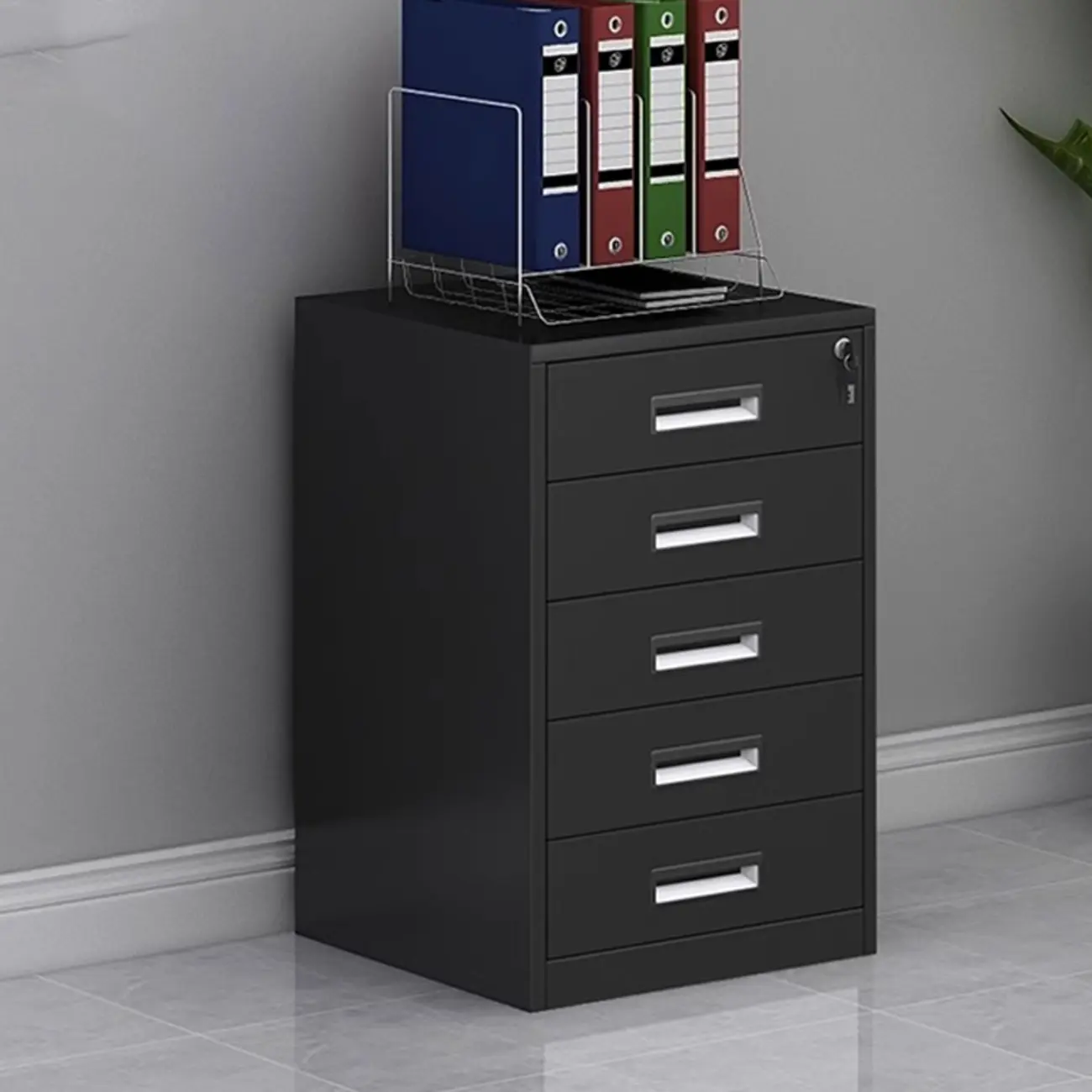 Stylish Steel Vertical Filing Cabinets with Fireproof for Office Image - 23 | homeyfad