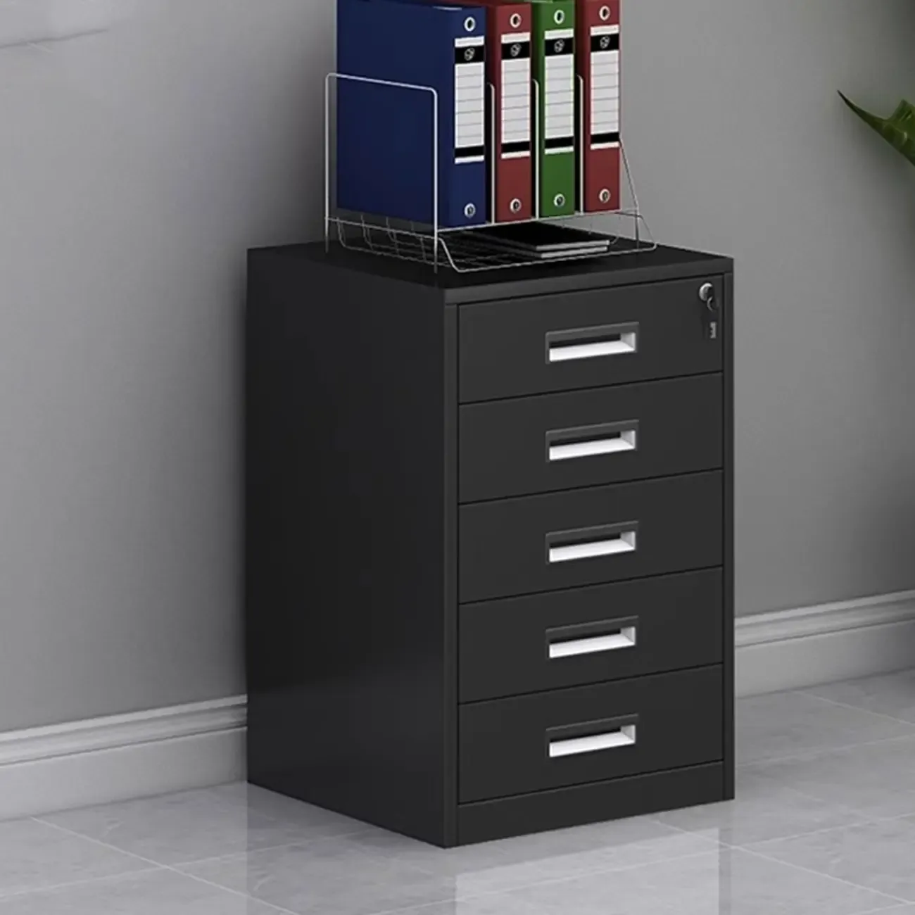 Stylish Steel Vertical Filing Cabinets with Fireproof for Office Image - 23