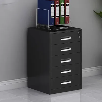 Stylish Steel Vertical Filing Cabinets with Fireproof for Office Image - 23