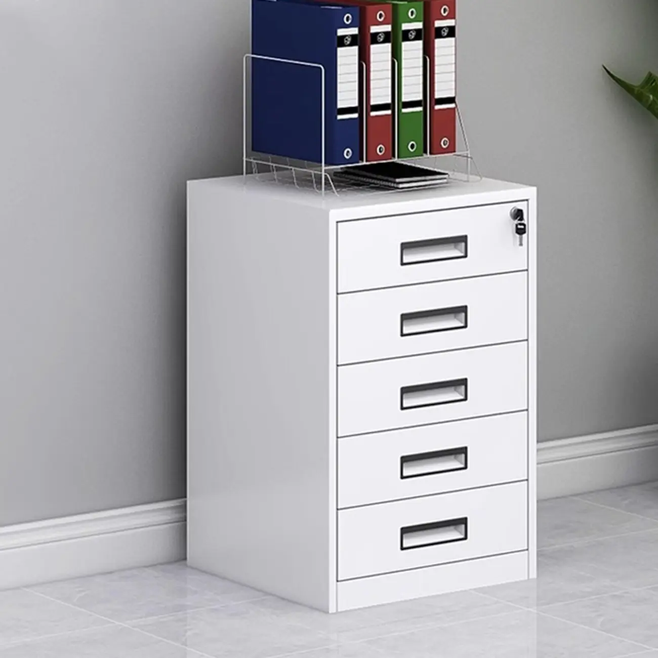 Stylish Steel Vertical Filing Cabinets with Fireproof for Office Image - 24 | homeyfad