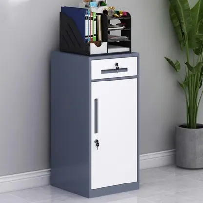 Stylish Steel Vertical Filing Cabinets with Fireproof for Office Image - 29