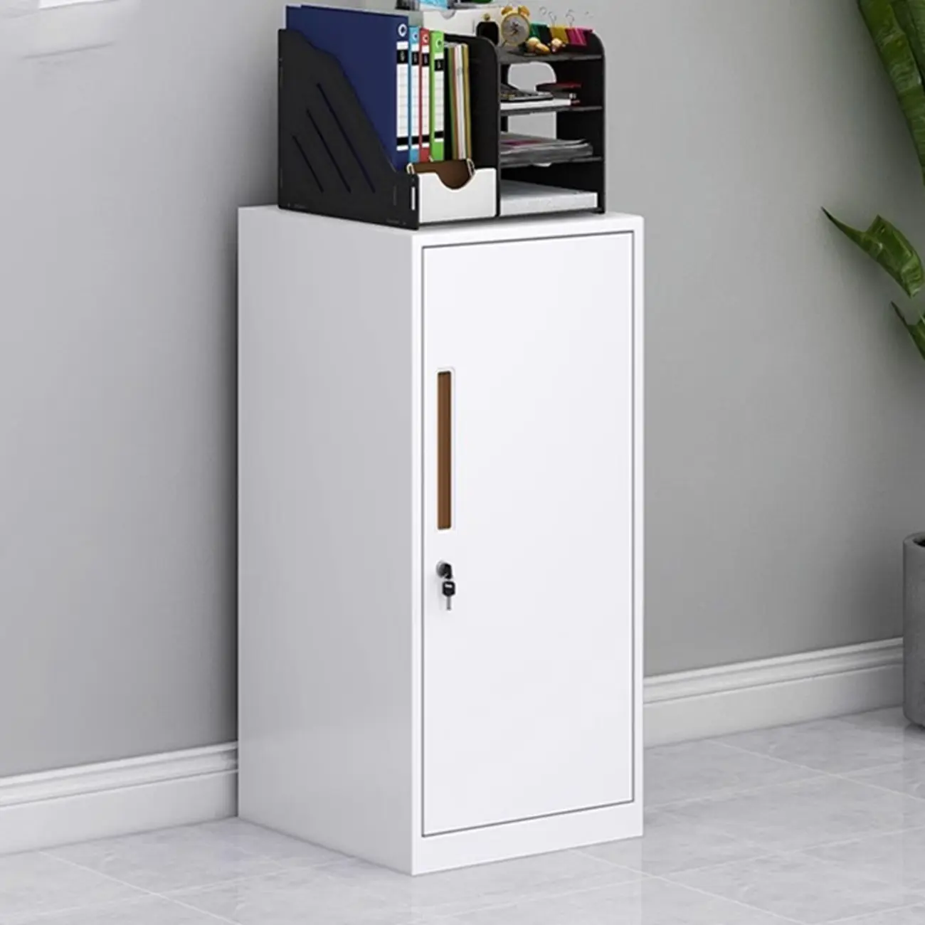 Stylish Steel Vertical Filing Cabinets with Fireproof for Office Image - 40 | homeyfad