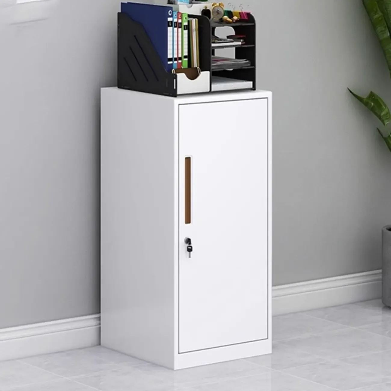 Stylish Steel Vertical Filing Cabinets with Fireproof for Office Image - 40